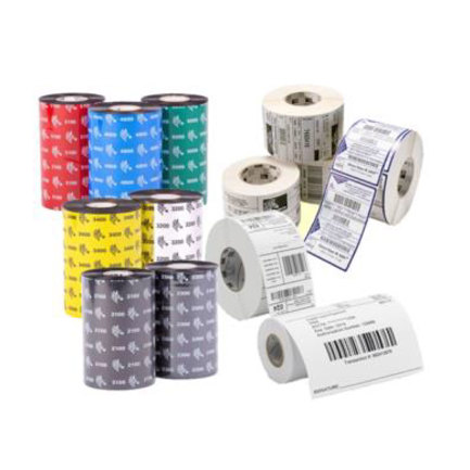 Etiqueta Papel Zebra 4 x 6 pulgadas TT Z-Perform 2000T  nucleo de 3 pulgadas 1000/rollo  4 piezas  por caja AMARILLO