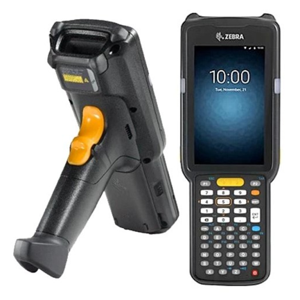 Terminal Zebra MC33L Gun Display 4 Escaner SE4770 (alcance estandar) 4GB/32GB  47teclas bateria extendida Android NFC