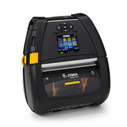 Impresora Zebra ZQ630 Plus TD 4" WiFi 6 802.11AX BT5x Platina con Revestimiento Core 0.75" Clip para Cinturon - Vista 3