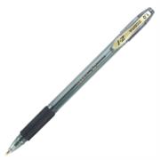 Bolígrafo zebra z-1 punto mediano 1.0mm tinta híbrida color negro c/12 pzas