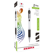 Lapicero Zebra Grip Negro 0.5mm Caja C/6 Pzas - Vista 3