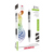 Lapicero zebra z-grip retr&aacute;ctil 0.7mm color negro c/6 pzas