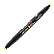 Resaltador Zebra Jroller HL Doble punta color amarillo caja c/6 - Vista 6