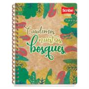 Cuaderno scribe doble espiral profesional raya 100h ecológico 24p