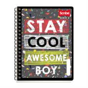 Cuaderno Scribe Espiral Doble Profesional Serie III-D Raya 100 Hojas - Vista 6