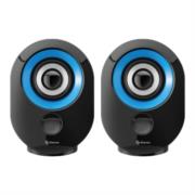 Bocinas multimedia steren roundedge 70w pmpo color negro