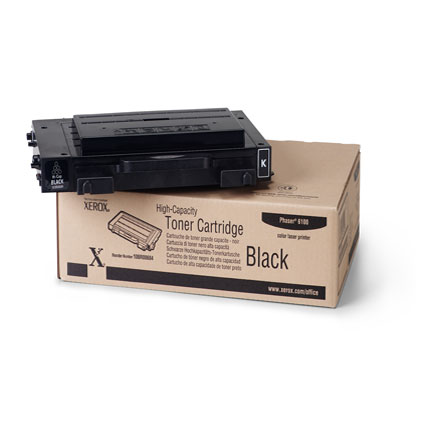 Toner xerox phaser 6100 gran capacidad negro