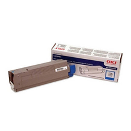 Toner okidata cyan c6000 4k pag