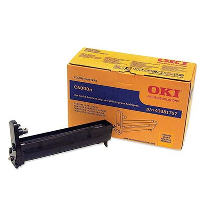Tambor okidata amarillo c6000 20k pag