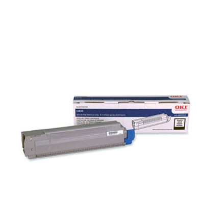 Toner okidata negro c830 8k pag