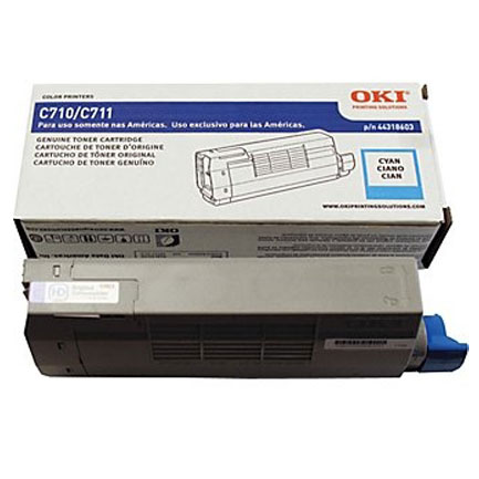 Toner okidata cyan c711 11.5k pag