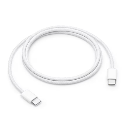 Cable Apple USB-C a USB-C de 1 Metro Blanco