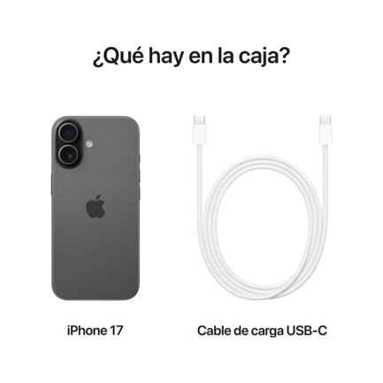 Smartphone Apple Iphone 17 Capacidad 512GB Color Negro 2