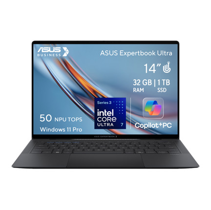 Laptop ASUS ExpertBook Premium B9406CAA Intel Core Ultra 7 CORE ULTRA 7 356H 32GB LPDDR5X on board 1TB windows 11 pro 10