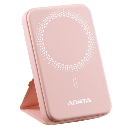 Power Bank Adata R050 Magnético de 5000MAH con Carga Inalámbrica Color Rosa 2
