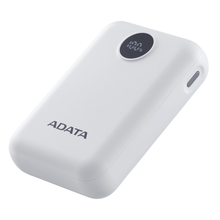 Power Bank Adata 10000mAh Digital PC10022 Blanco 2