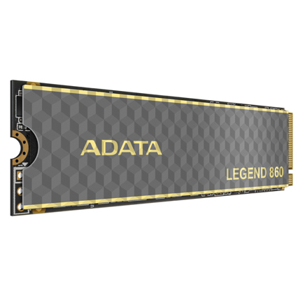 Unidad de Estado Sólido SSD Adata Legend 860 500GB PCIE Gen4 M.2 2280 5000/3000Mbs Compatible con PS5 Disipador Alu