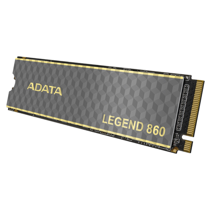 Unidad de Estado Sólido SSD Adata Legend 860 500GB PCIE Gen4 M.2 2280 5000/3000Mbs Compatible con PS5 Disipador Alu 2