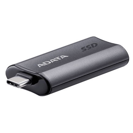 Disco Duro Externo Adata SC750 3.5" 2TB USB-C 3.1 Gris Resistente a Polvo para PC 2