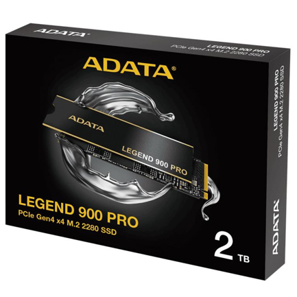 Unidad de Estado Solido SSD Adata 2 TB Legend 900 Pro NVMe M.2 6500 MB/s Escritura 7400 MB/s Lectura PCI Expres
