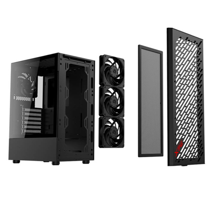 Gabinete Adata XPG Valor Air Media Torre ATX Cristal Templado Negro 2