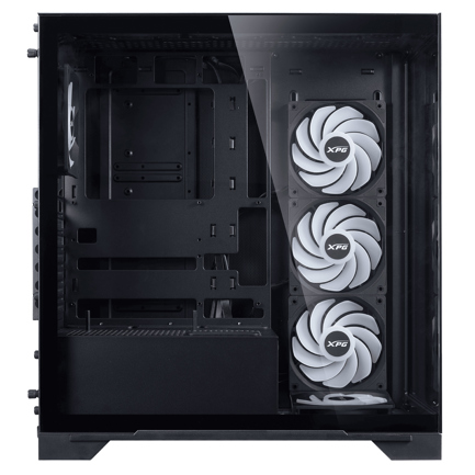 Gabinete Adata XPG INVADER XBTF Mediatorre Cristal Templado ATX 5 Ventiladores Negro 2