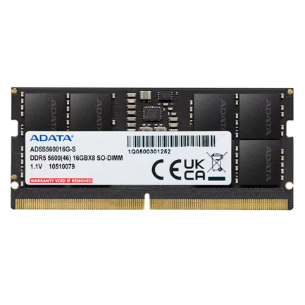 Memoria Ram Adata 16GB DDR5 SO-DIMM 5600Mhz
