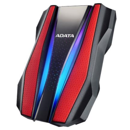 Disco Duro Externo Adata HD770G 1 TB RGB USB 3.2 Color Rojo 2