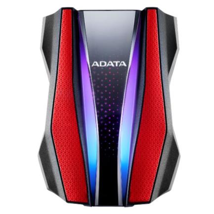Disco Duro Externo Adata HD770G 1 TB RGB USB 3.2 Color Rojo 3