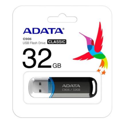 Memoria USB Adata C906 Compacta 32 GB Color Negro