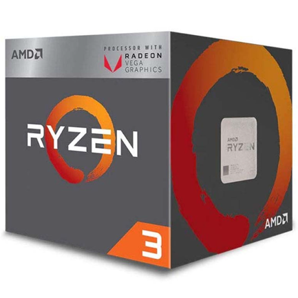 Procesador AMD Ryzen 3 3200G 3.6GHz 4MB 65W S AM4 Quad Core con Gráficos con Disipador YD3200C5FHBOX