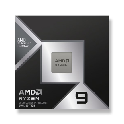 Procesador AMD Ryzen 9 9950X3D2 5.6GHz 208MB 3D V-Cache 200W 16 Cores 32 Threads S AM5 con Gráficos sin Disipador