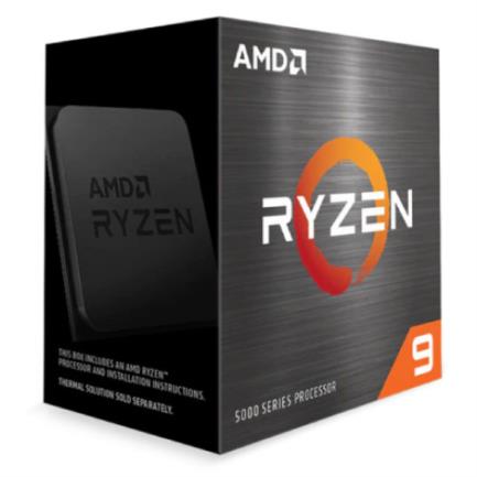 Procesador amd ryzen 9 5900x s-am4 5a gen / 3.7 - 4.8 ghz / cache 64mb / 12 nucleos / sin graficos / sin disipador / gamer alto