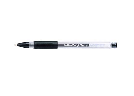 Boligrafo artline tinta gel mediano c/grip negro