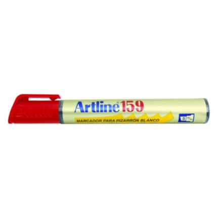 Marcador artline ek-159 plástico pizarrón blanco color rojo