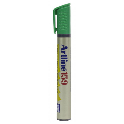 Marcador artline ek-159 plástico pizarrón color verde