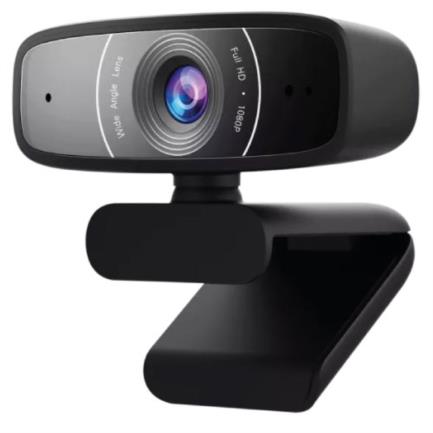 Cámara Web Asus WebCam C3 FHD 360 grados Micrófono Beamforming USB Color Negro 2