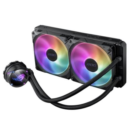 Enfriamiento Líquido para CPU Asus ROG Strix LC II 280 ARGB 280mm Aura Sync Compatible S 1200 1700 AM4 AM5 TR4 Negro 5