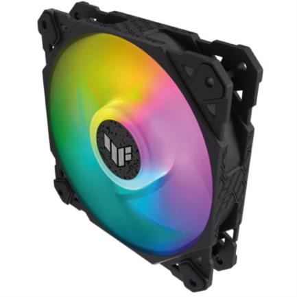 Ventilador para Gabinete Asus TUF Gaming TF120 ARGB 120mm 250-1900RPM Negro Kit 3 Piezas 2