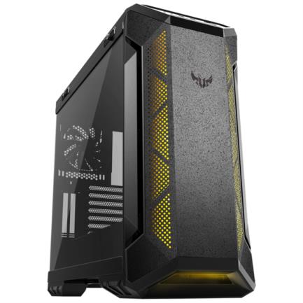 Gabinete Gamer Asus TUF Gaming GT501 Media Torre ITX mATX ATX EATX 4xFan RGB Cristal Templado Color Negro 5