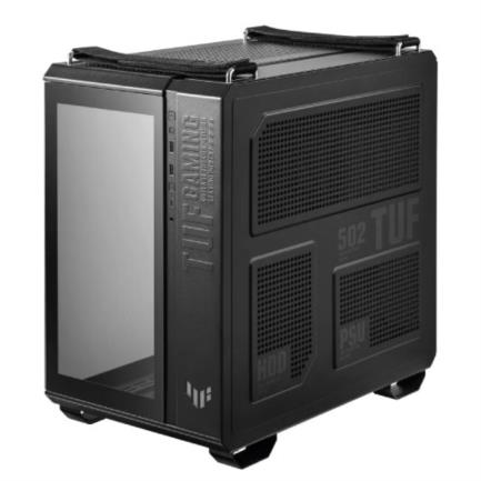 Gabinete Asus TUF Gaming GT502 Media Torre ITX mATX ATX Cristal Templado Color Negro 3