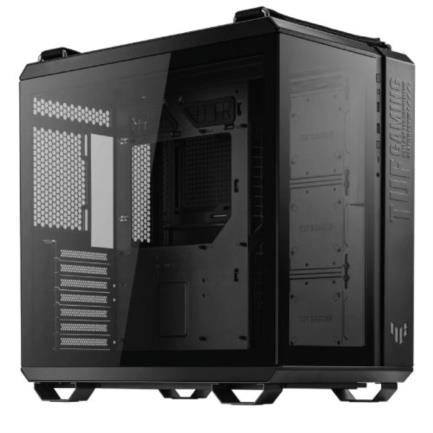 Gabinete Asus TUF Gaming GT502 Media Torre ITX mATX ATX Cristal Templado Color Negro 6