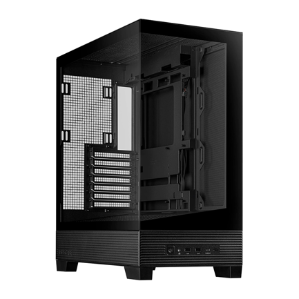 Gabinete Asus A31 TG Midi-Tower ATX/Micro-ATX/Mini-ITX USB 3.0 sin Fuente sin Ventiladores Instalados Negro 3