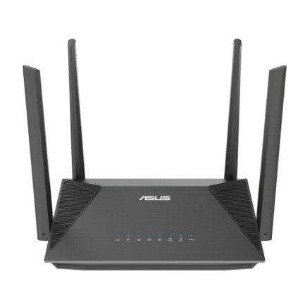 Router ASUS RT-AX52 AX1800 Inalámbrico AiMesh Gigabit Dual Band 2.4/5GHz Ethernet 4xRJ-45 1201 Mbits 4xAntenas Externas