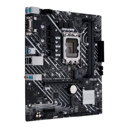 Tarjeta Madre Asus Intel H610 LGA 1700 Licencia Gestion Remota para 12 13 y 14 gen 4 Bancos de Memoria DDR4 TPM 2