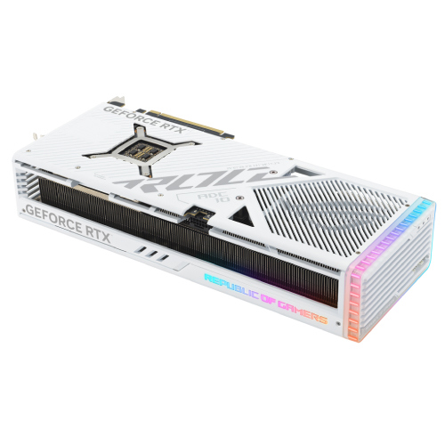 Tarjeta de Video Asus ROG Strix GeForce RTX4090 OC 24GB ARGB White Triple Fan GDDR6X PCIe 4 0 384 bit 2xHDMI 3xDP 3