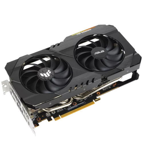 Tarjeta de Video Asus TUF Gaming Radeon RX 6500 XT OC 4GB Dual Fan ARGB GDDR6 PCIe 4.0 64 bit 1xHDMI 1xDP