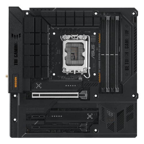 Tarjeta Madre Asus TUF Gaming B760M-BTF WIFI 4xDDR5 192GB 7200Mhz HDMI DP PCIe 5.0 M.2 S 1700 13th 14th Gen mATX Wi-Fi 6 4