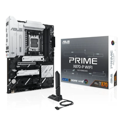 Tarjeta Madre Asus Prime X870-P WIFI AM5/4 DIMM DDR5/HDMI/ATX