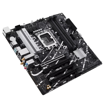 Tarjeta Madre ASUS PRIME B760M-A AX6 II S-1700 4xDDR5 HDMI DisplayPort Micro ATX